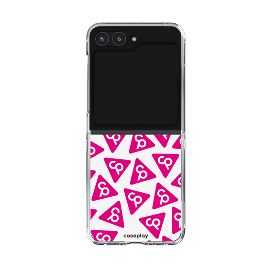 Clear Case［ Original - CASEPLAY Logo Mark - Pink ］