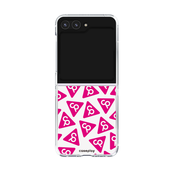 Clear Case［ Original - CASEPLAY Logo Mark - Pink ］