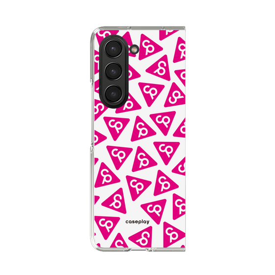 Clear Case［ Original - CASEPLAY Logo Mark - Pink ］