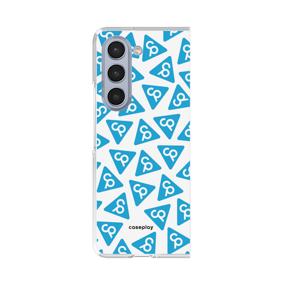 Clear Case［ Original - CASEPLAY Logo Mark - Light Blue ］