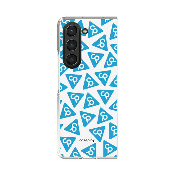 Clear Case［ Original - CASEPLAY Logo Mark - Light Blue ］