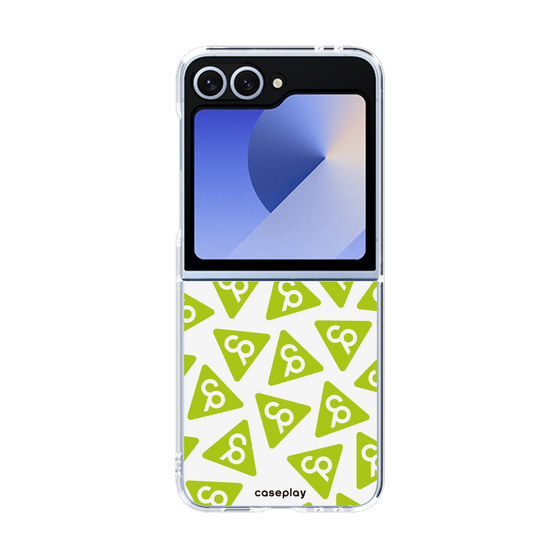 Clear Case［ オリジナル - CASEPLAYロゴマーク - Green ］