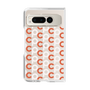 Clear Case［ Original - CASEPLAY Initial All-over Pattern - Orange ］