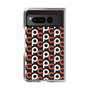 Clear Case［ Original - CASEPLAY Initial All-over Pattern - Orange ］