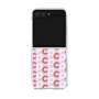 Clear Case［ Original - CASEPLAY Initial All-over Pattern - Orange ］