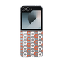 Clear Case［ オリジナル - CASEPLAYイニシャル総柄 - Orange ］