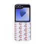 Clear Case［ オリジナル - CASEPLAYイニシャル総柄 - Orange ］