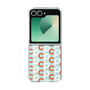 Clear Case［ オリジナル - CASEPLAYイニシャル総柄 - Orange ］