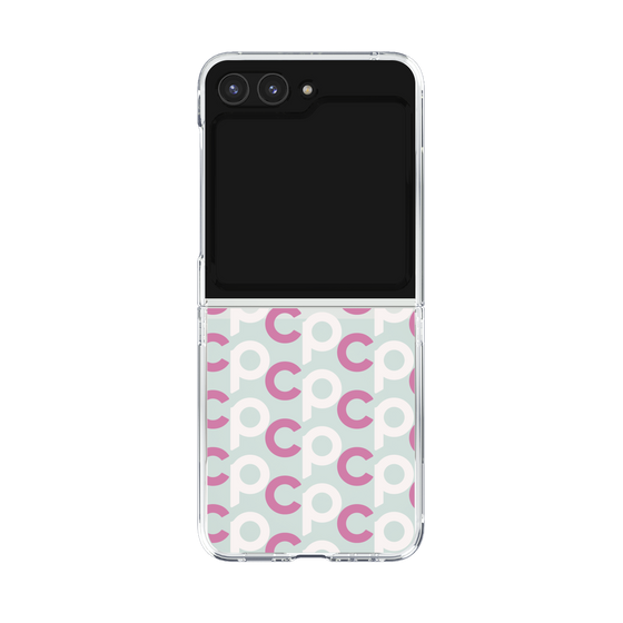 Clear Case［ Original - CASEPLAY Initial All-over Pattern - Pink ］
