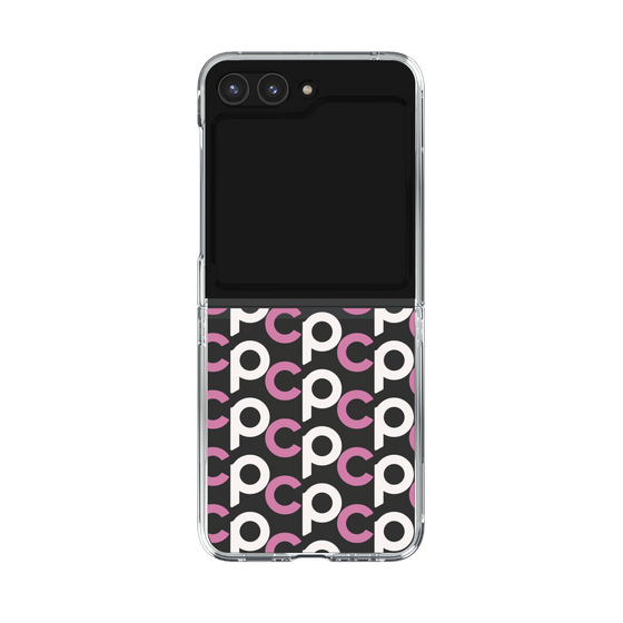 Clear Case［ Original - CASEPLAY Initial All-over Pattern - Pink ］