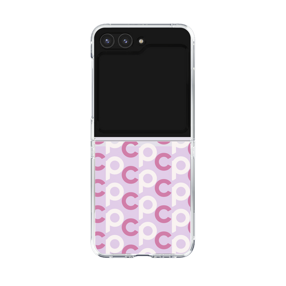 Clear Case［ Original - CASEPLAY Initial All-over Pattern - Pink ］