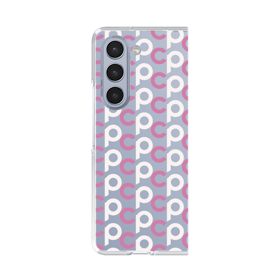 Clear Case［ Original - CASEPLAY Initial All-over Pattern - Pink ］
