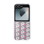 Clear Case［ オリジナル - CASEPLAYイニシャル総柄 - ピンク ］