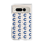 Clear Case［ Original - CASEPLAY Initial All-over Pattern - Navy ］