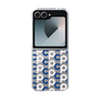 Clear Case［ オリジナル - CASEPLAYイニシャル総柄 - ネイビー ］