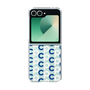 Clear Case［ オリジナル - CASEPLAYイニシャル総柄 - ネイビー ］