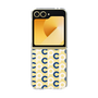 Clear Case［ オリジナル - CASEPLAYイニシャル総柄 - ネイビー ］