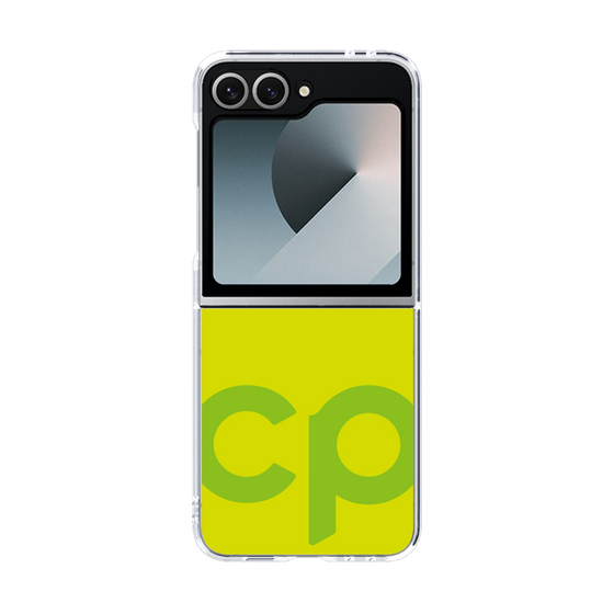 Clear Case［ オリジナル - CASEPLAYイニシャル - Green ］