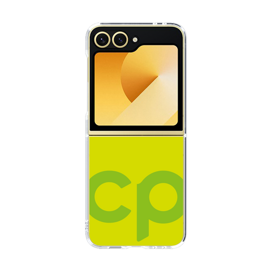 Clear Case［ オリジナル - CASEPLAYイニシャル - Green ］