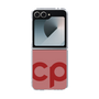 Clear Case［ オリジナル - CASEPLAYイニシャル - レッド ］