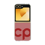 Clear Case［ オリジナル - CASEPLAYイニシャル - レッド ］