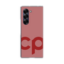 Clear Case［ オリジナル - CASEPLAYイニシャル - レッド ］