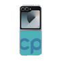 Clear Case［ オリジナル - CASEPLAYイニシャル - ライトブルー ］