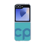 Clear Case［ オリジナル - CASEPLAYイニシャル - ライトブルー ］