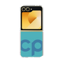 Clear Case［ オリジナル - CASEPLAYイニシャル - ライトブルー ］
