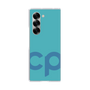 Clear Case［ オリジナル - CASEPLAYイニシャル - ライトブルー ］