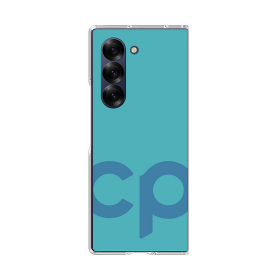 Clear Case［ オリジナル - CASEPLAYイニシャル - ライトブルー ］