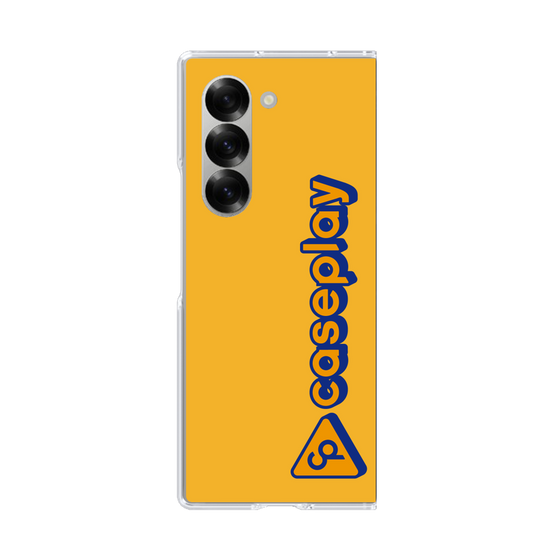 Clear Case［ オリジナル - CASEPLAYロゴタイプ - Orange ］
