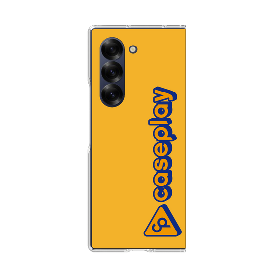 Clear Case［ オリジナル - CASEPLAYロゴタイプ - Orange ］