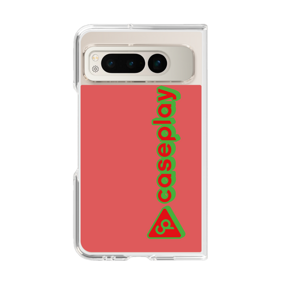 Clear Case［ Original - CASEPLAY Logotype - Red ］
