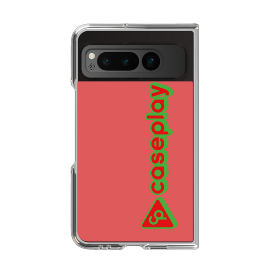 Clear Case［ Original - CASEPLAY Logotype - Red ］