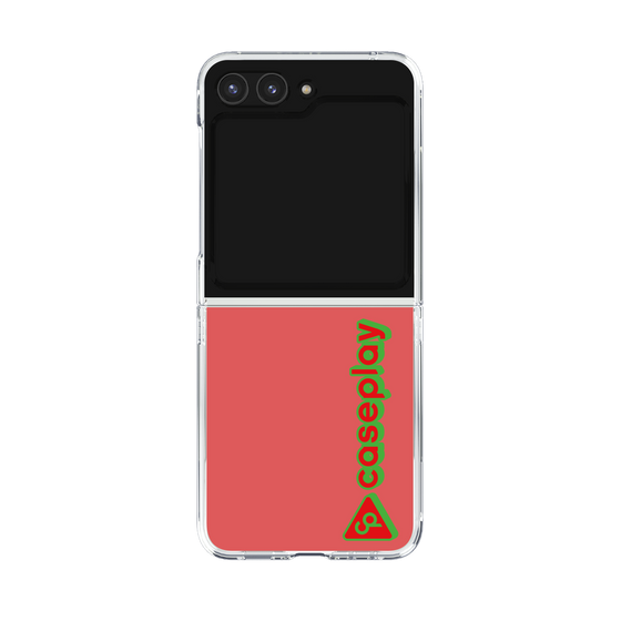 Clear Case［ Original - CASEPLAY Logotype - Red ］