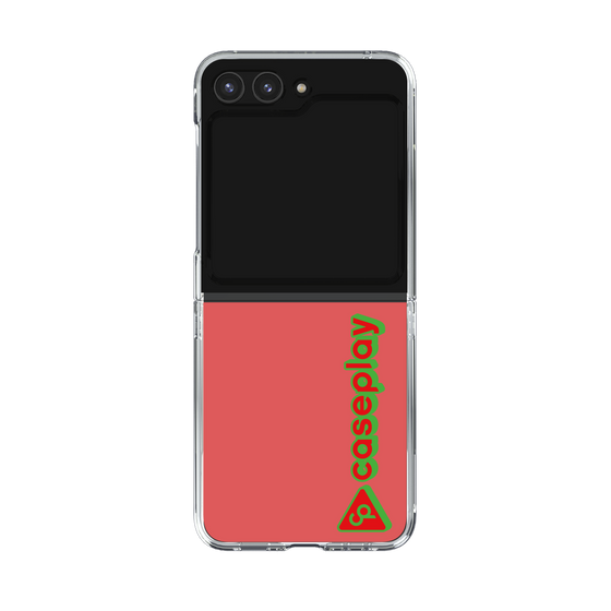 Clear Case［ Original - CASEPLAY Logotype - Red ］