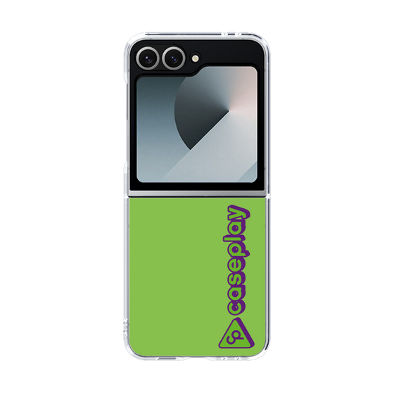 Clear Case［ オリジナル - CASEPLAYロゴタイプ - Green ］