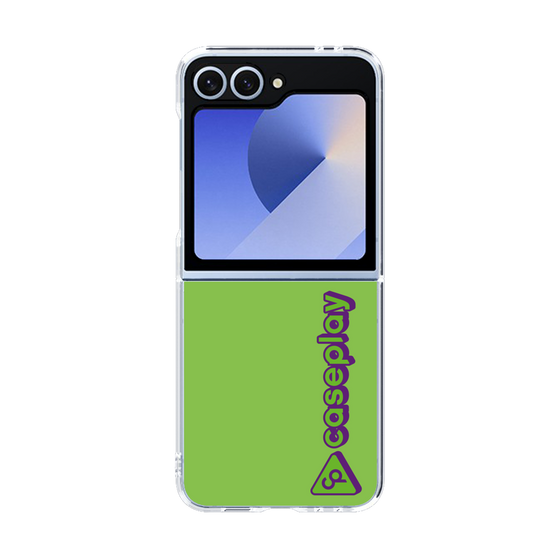 Clear Case［ オリジナル - CASEPLAYロゴタイプ - Green ］