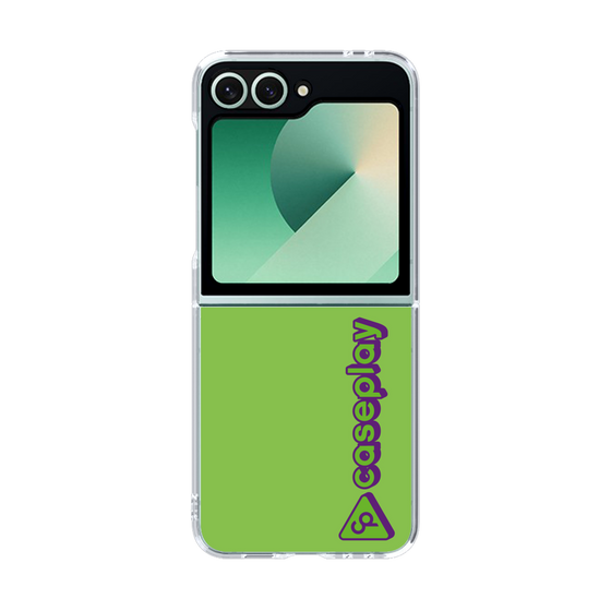 Clear Case［ オリジナル - CASEPLAYロゴタイプ - Green ］