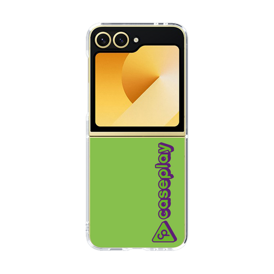 Clear Case［ オリジナル - CASEPLAYロゴタイプ - Green ］