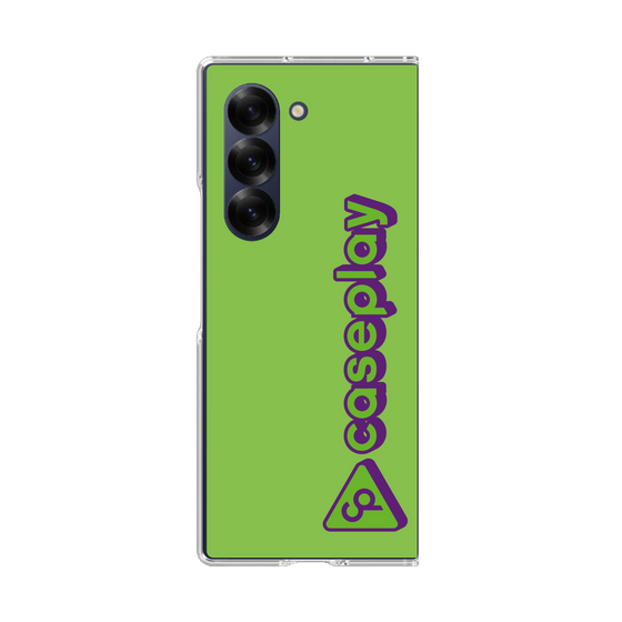 Clear Case［ オリジナル - CASEPLAYロゴタイプ - Green ］