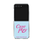 Clear Case［ Original - ENJOY YOUR OWN DAY - Light Blue ］