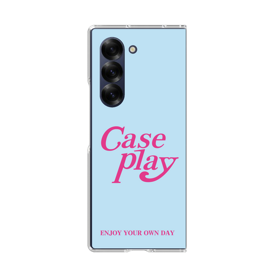 Clear Case［ オリジナル - ENJOY YOUR OWN DAY - ライトブルー ］