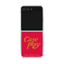 Clear Case［ Original - ENJOY YOUR OWN DAY - Red ］