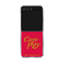 Clear Case［ Original - ENJOY YOUR OWN DAY - Red ］