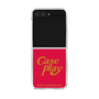 Clear Case［ Original - ENJOY YOUR OWN DAY - Red ］