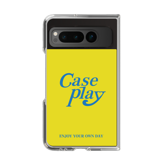 Clear Case［ Original - ENJOY YOUR OWN DAY - Yellow ］