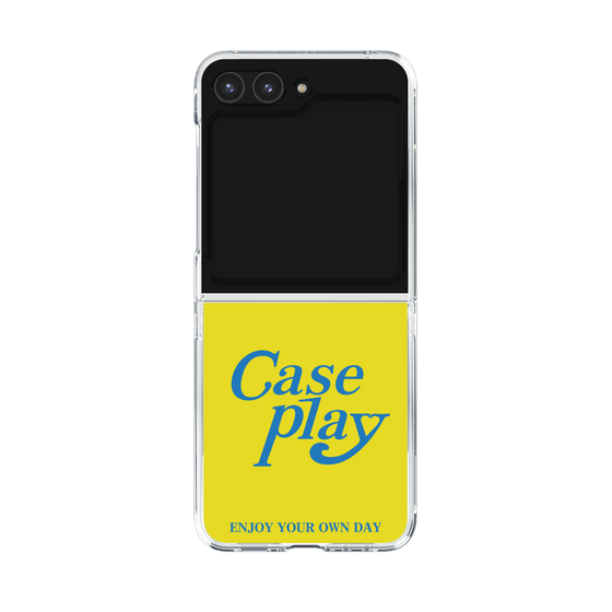 Clear Case［ Original - ENJOY YOUR OWN DAY - Yellow ］