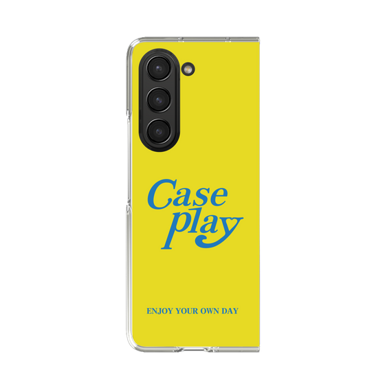Clear Case［ Original - ENJOY YOUR OWN DAY - Yellow ］